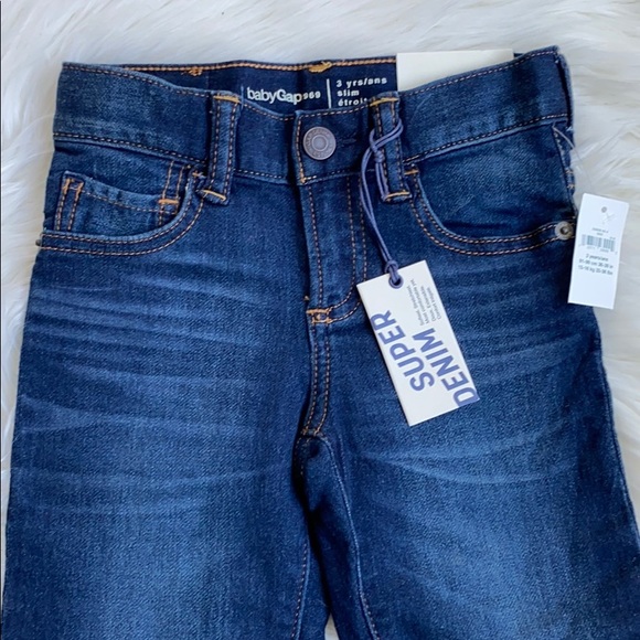 GAP toddler boys dark blue jeans - size 3T - Picture 3 of 8